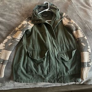 Size medium women’s jacket, fits more like small